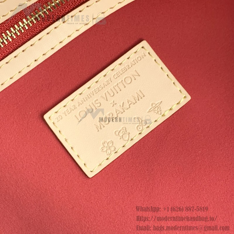 Louis Vuitton x Murakami Keepall Bandoulière 45 M13764 Cherry Monogram