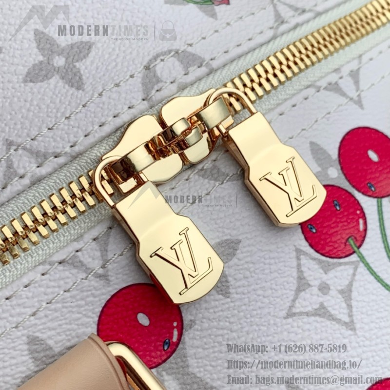 Louis Vuitton x Murakami Keepall Bandoulière 45 M13764 Cherry Monogram