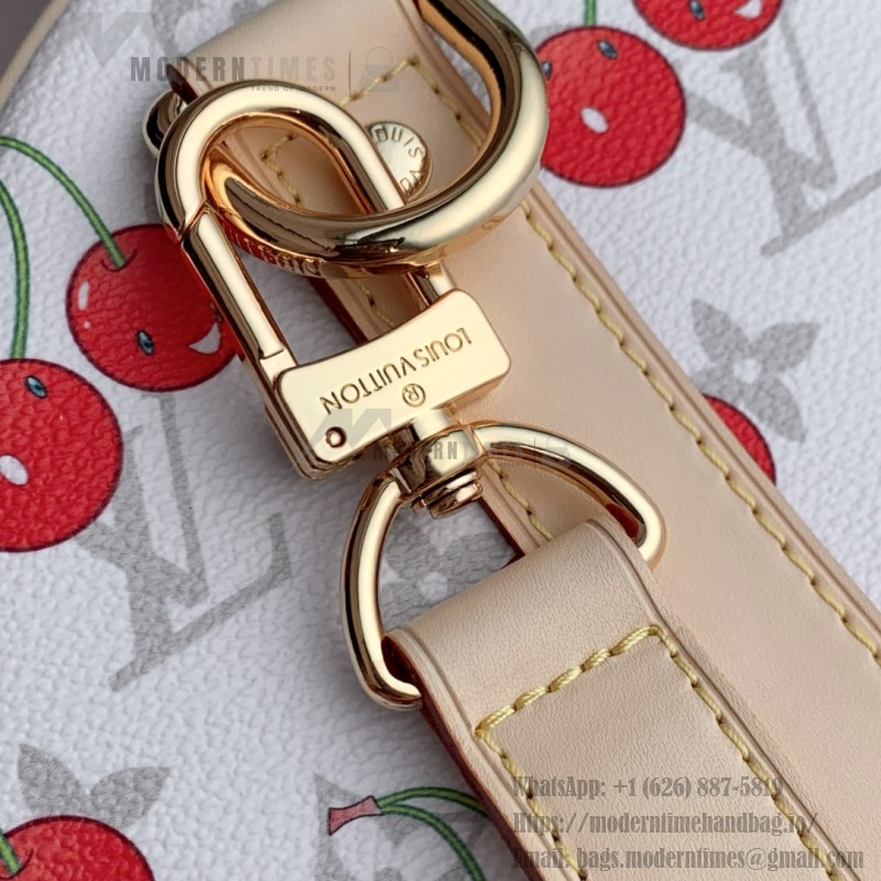 Louis Vuitton x Murakami Keepall Bandoulière 45 M13764 Cherry Monogram