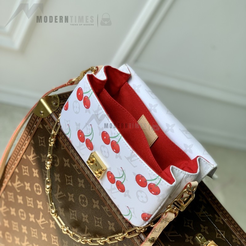 Louis Vuitton x Murakami Pochette Métis East West M14231 Cherry Monogram