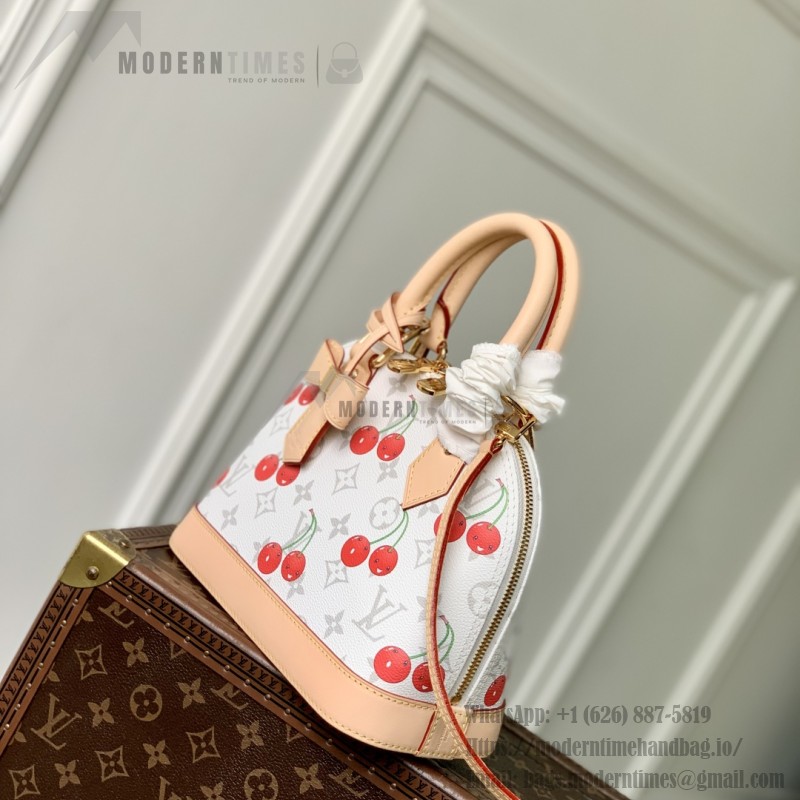 Louis Vuitton Alma BB M14234 Cherry Monogram Murakami Reissue Bag