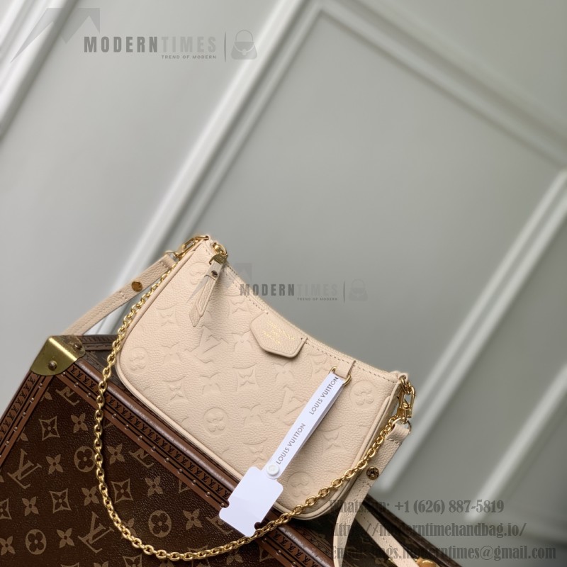 Louis Vuitton Easy Pouch M14421 Sand White Replica