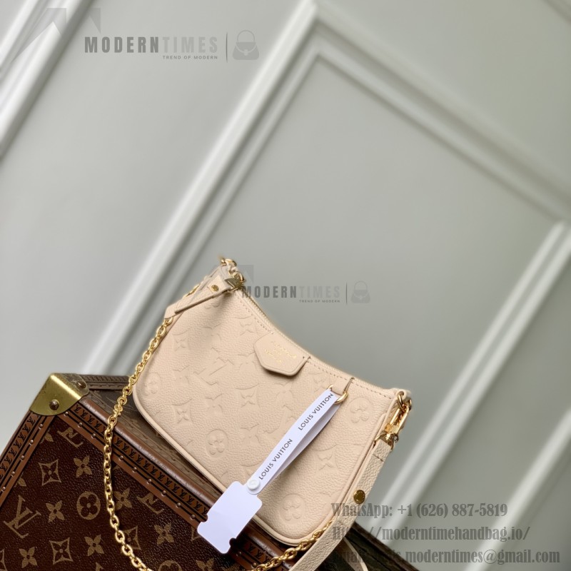 Louis Vuitton Easy Pouch M14421 Sand White Replica