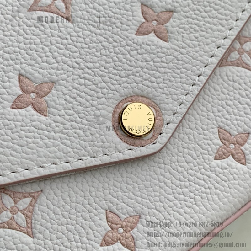 Louis Vuitton Pochette Félicie Chain Bag M14968 Two-Tone Monogram Leather