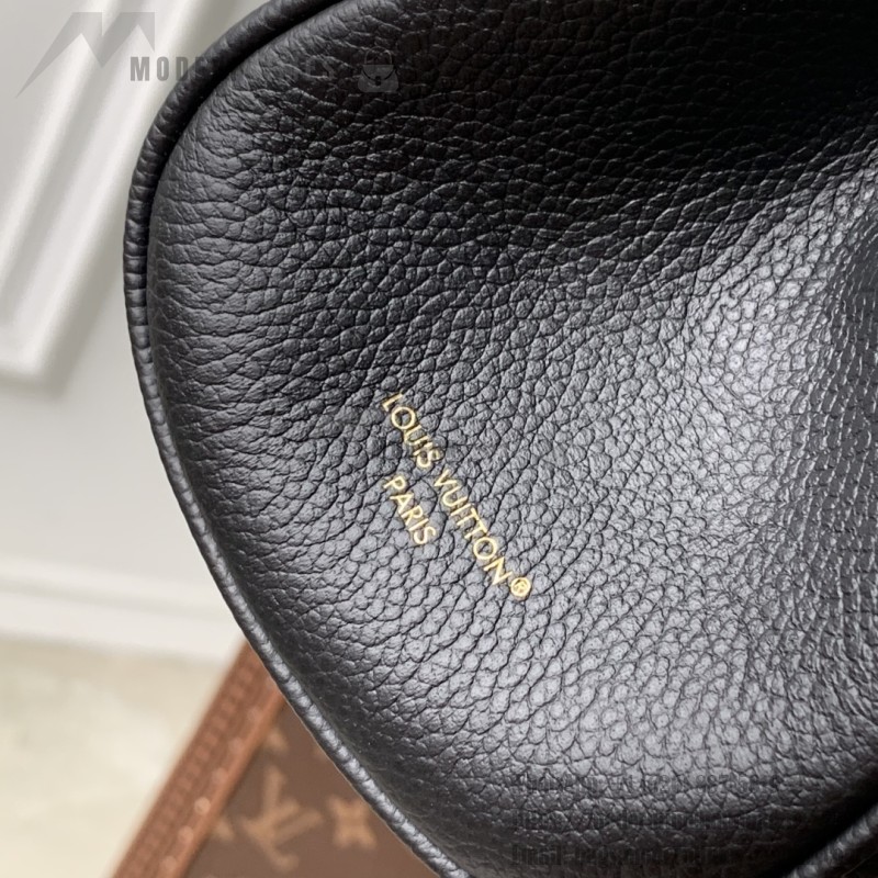 Louis Vuitton Anytime Flap Bag M14973 Beige / M14604 Black Monogram Empreinte Leather