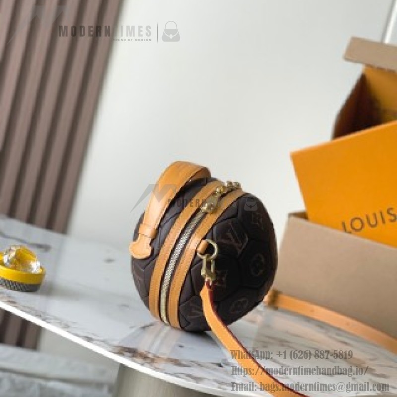 Louis Vuitton Soccer Ball Handbag M13894 MB163c Original