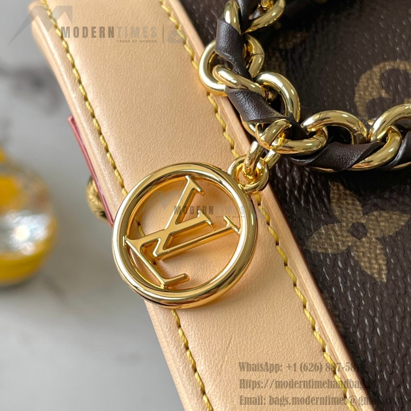 Louis Vuitton Alma Mini Handbag M25529 Monogram / M14933 Ivory White – Premium MB163c Chip