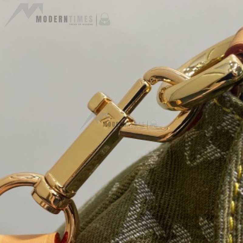 Louis Vuitton Vintage Denim Underarm Bag M95217 – Grass Green