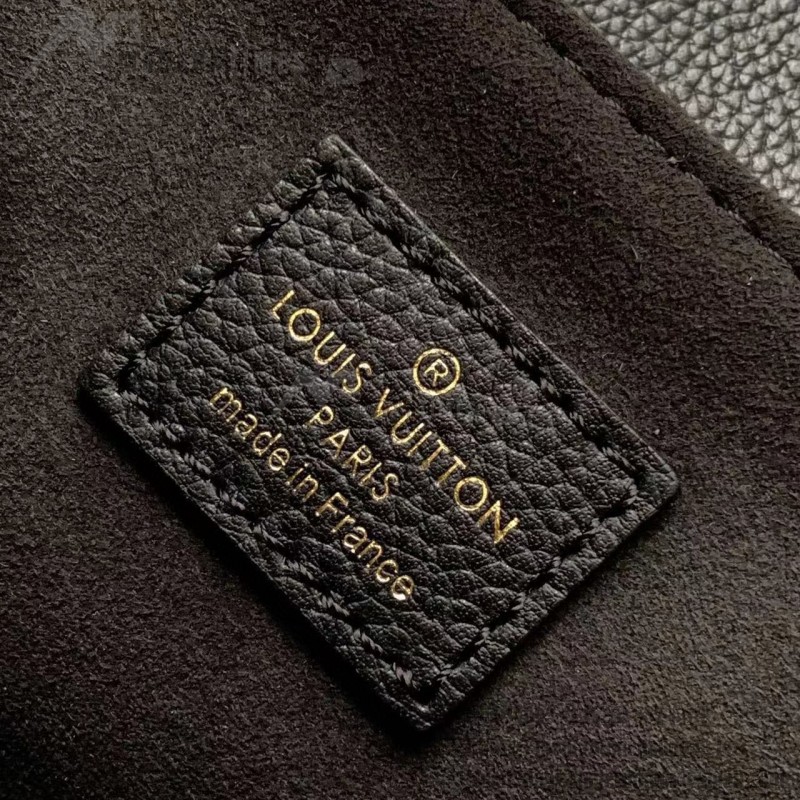 Louis Vuitton Oxford Handbag M22735/M22792 black grey brown soft grained leather gold hardware