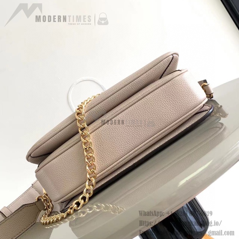 Louis Vuitton Oxford Handbag M22735/M22792 black grey brown soft grained leather gold hardware