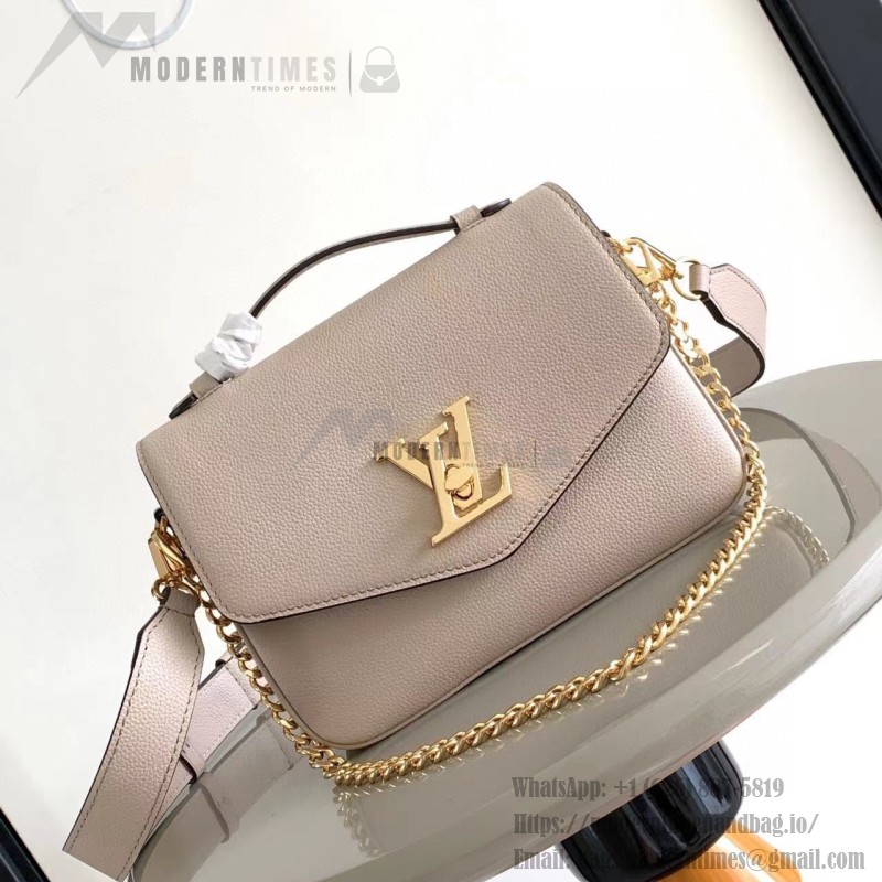 Louis Vuitton Oxford Handbag M22735/M22792 black grey brown soft grained leather gold hardware