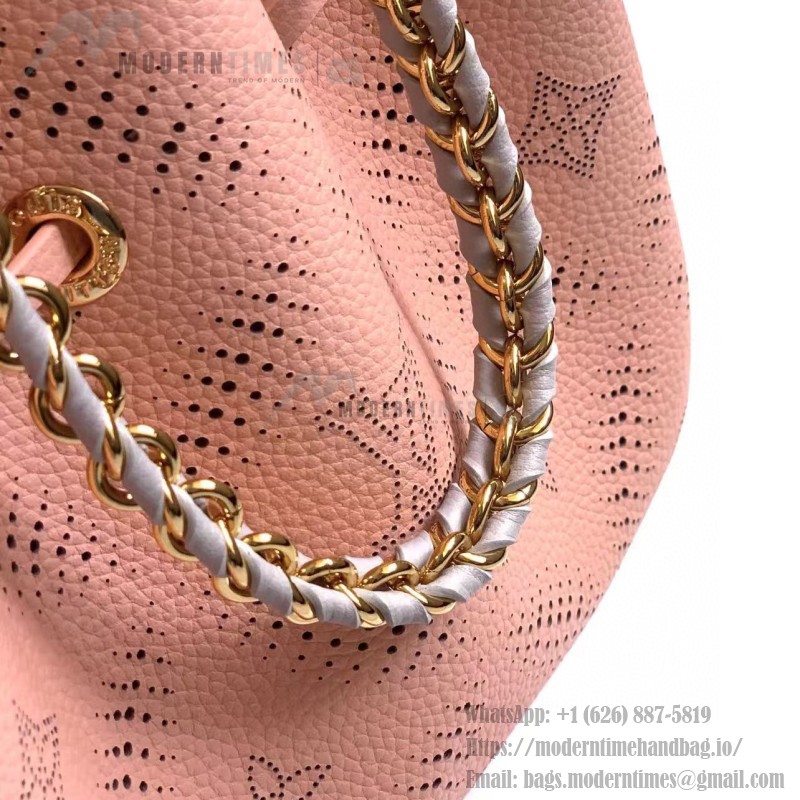 Louis Vuitton Bella Handbag M13840 – Milkshake Pink Perforated Calfskin