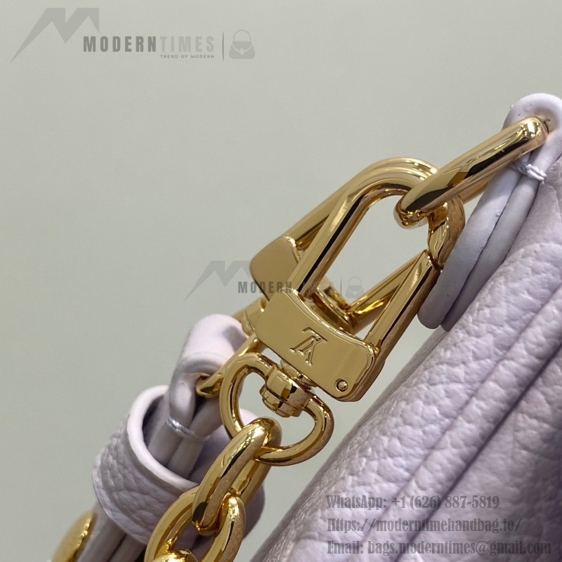 Louis Vuitton Wallet On Chain Ivy M82210 Purple Monogram Empreinte Leather