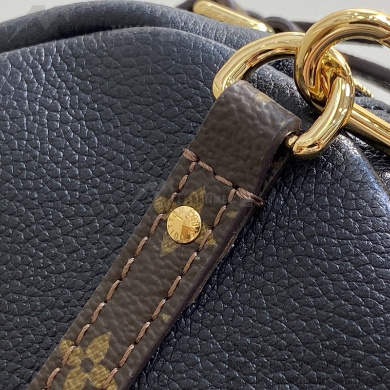 Louis Vuitton Express Large Handbag M26037 Black / M26451 Beige – Suede Leather