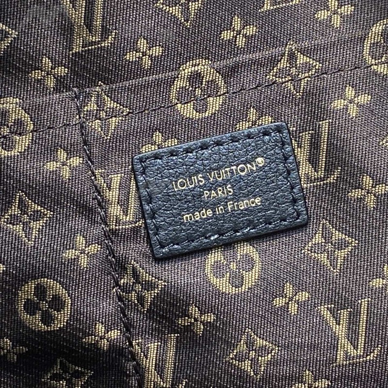 Louis Vuitton Express Large Handbag M26037 Black / M26451 Beige – Suede Leather