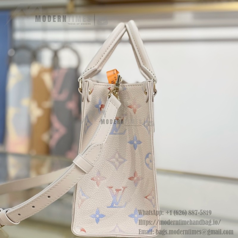 Louis Vuitton ONTHEGO Small Handbag M25770 Premium MB Chip Original Leather