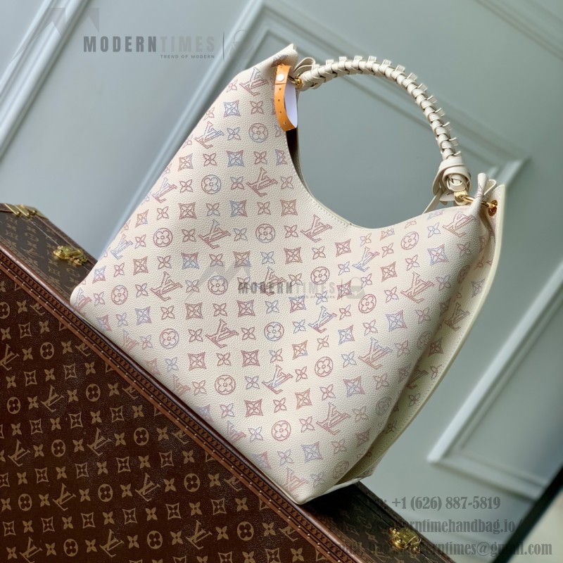 Louis Vuitton Carmel Handbag M25894 Dreamy Collection Mahina Leather