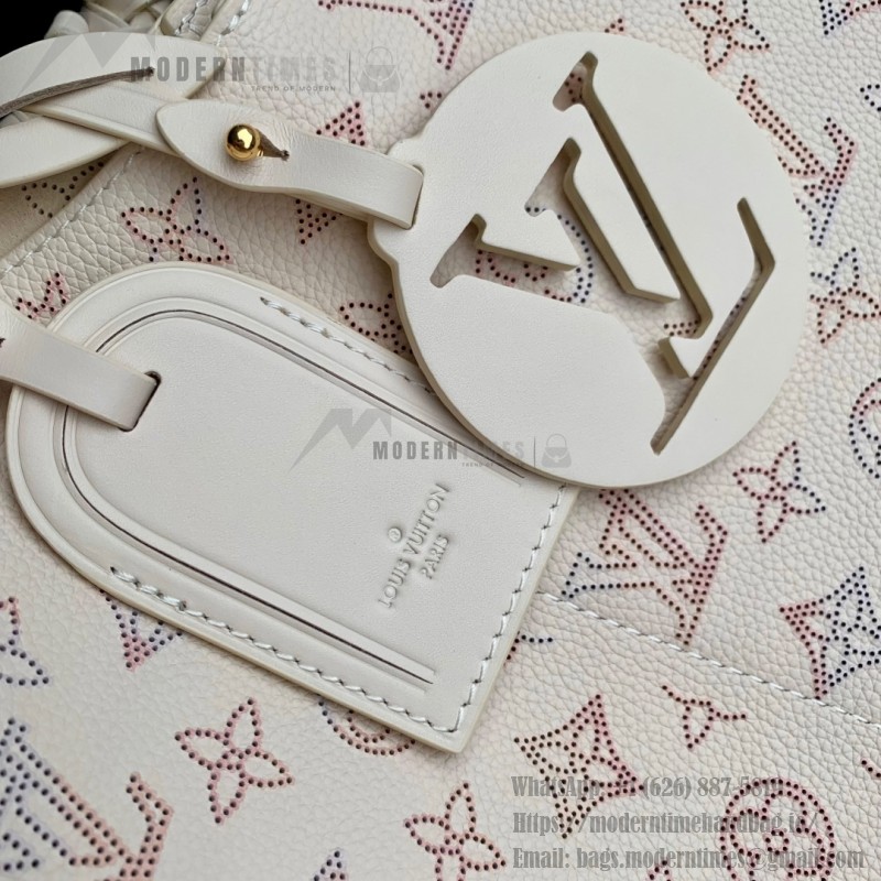 Louis Vuitton Carmel Handbag M25894 Dreamy Collection Mahina Leather