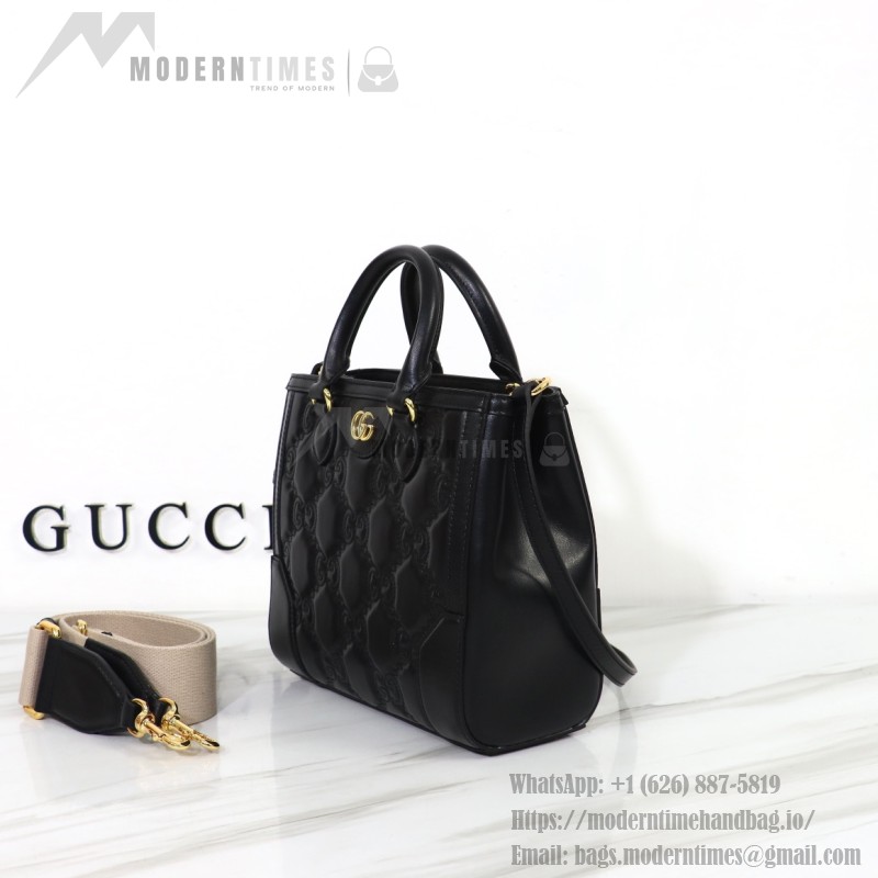Gucci Embroidered Leather Shoulder Bag 728309 Original Leather