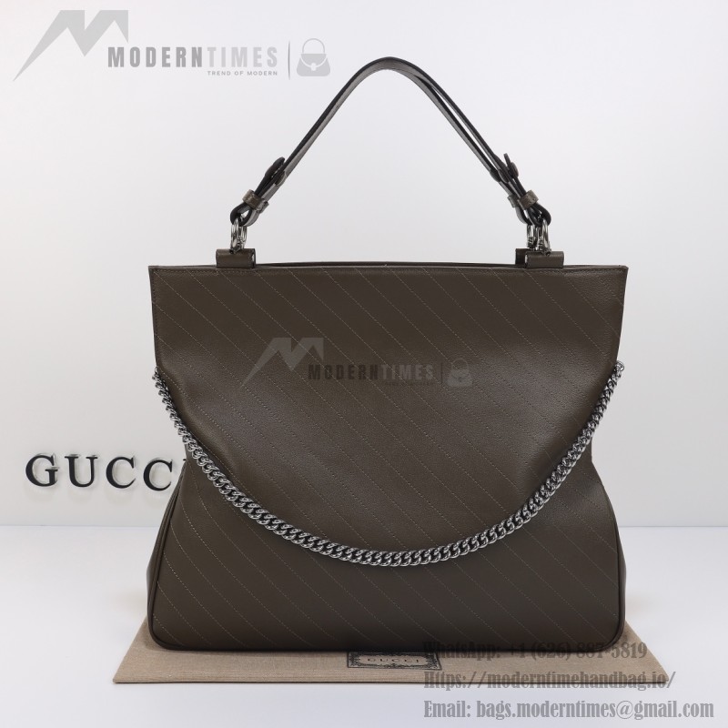 Gucci 751516 Calfskin Leather Backpack
