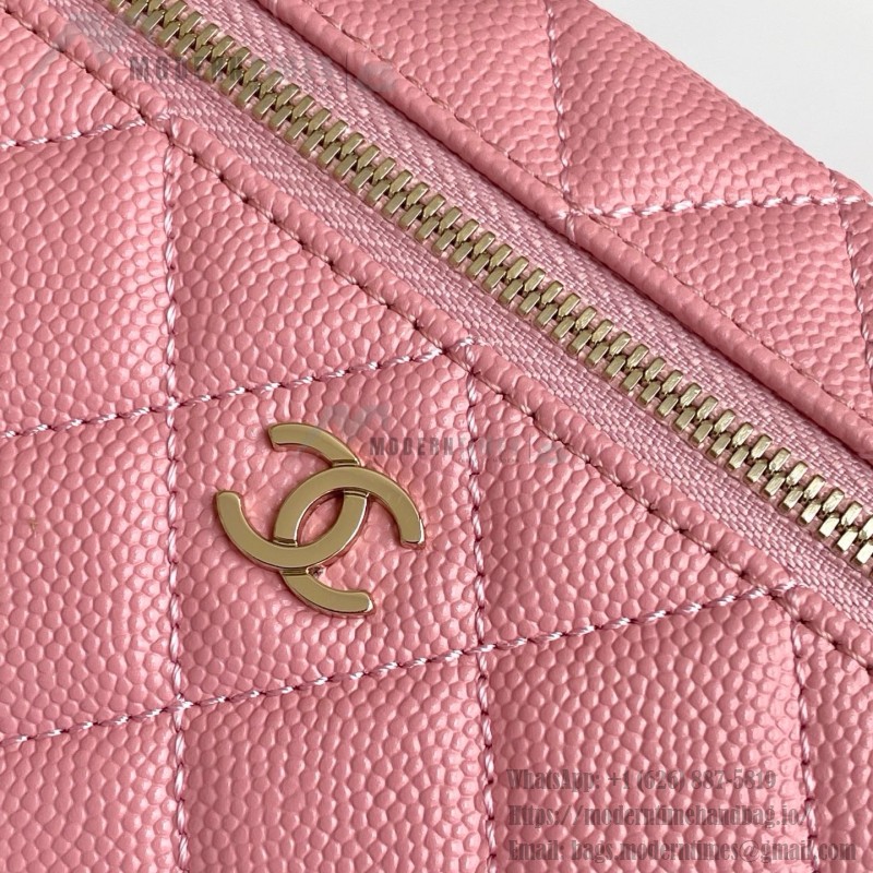 Chanel 25BLP Handle Box Bag Caviar Calfskin Black Gold Hardware