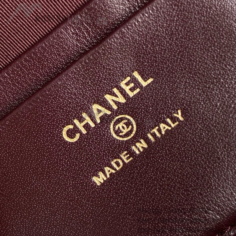 Chanel 25BLP Handle Box Bag Caviar Calfskin Black Gold Hardware