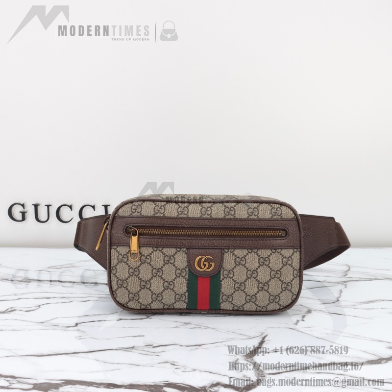 Gucci 574796 Beige Brown Leather Shoulder Bag Replica