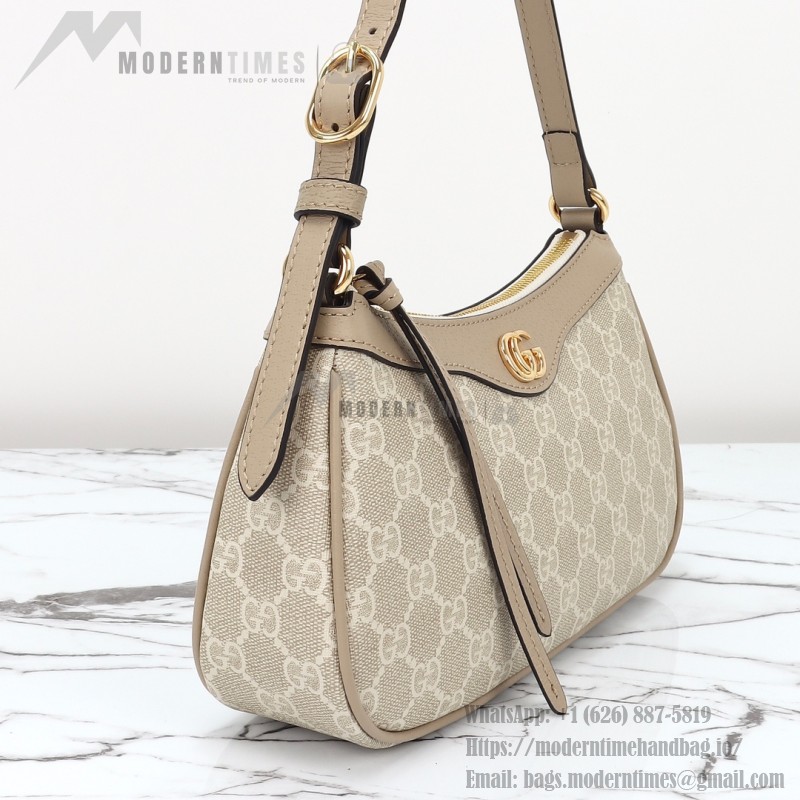 Gucci GG Canvas Shoulder Bag 735145 Beige Brown