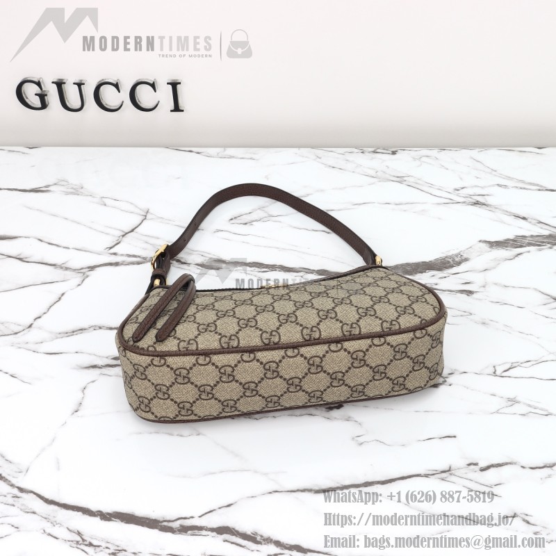 Gucci GG Canvas Shoulder Bag 735145 Beige Brown