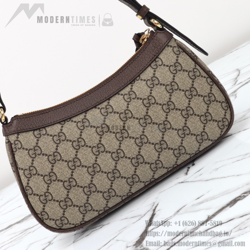 Gucci GG Canvas Shoulder Bag 735145 Beige Brown