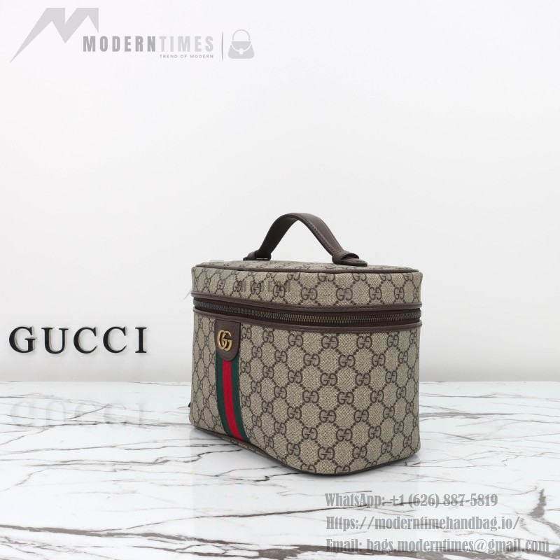 Gucci 811489 Light Brown Leather Handbag