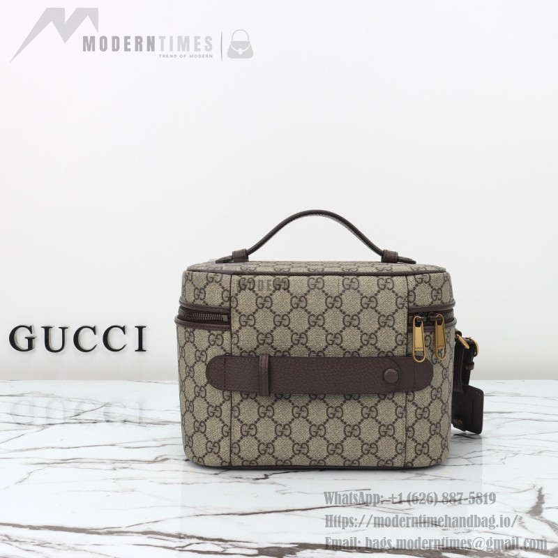 Gucci 811489 Light Brown Leather Handbag