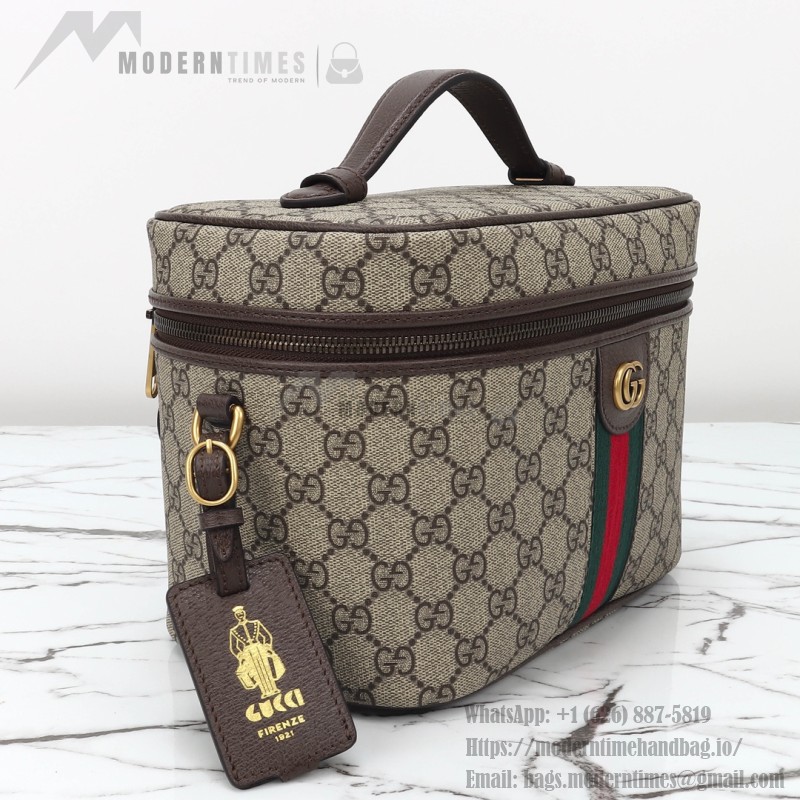 Gucci 811489 Light Brown Leather Handbag
