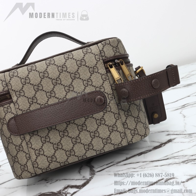 Gucci 811489 Light Brown Leather Handbag