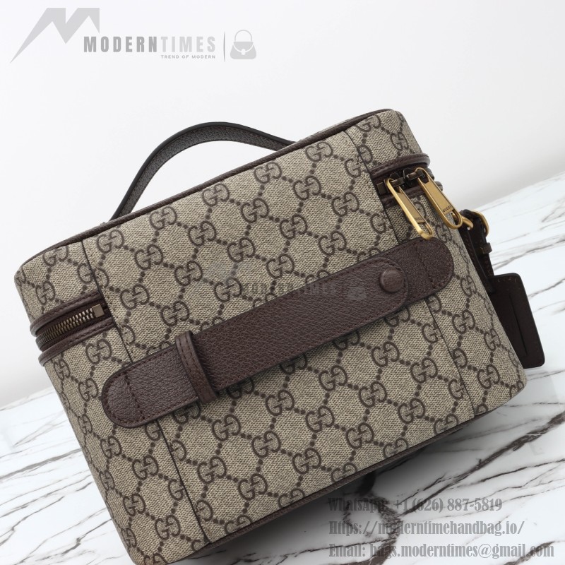 Gucci 811489 Light Brown Leather Handbag