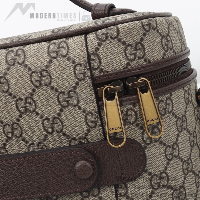 Gucci 811489 Light Brown Leather Handbag