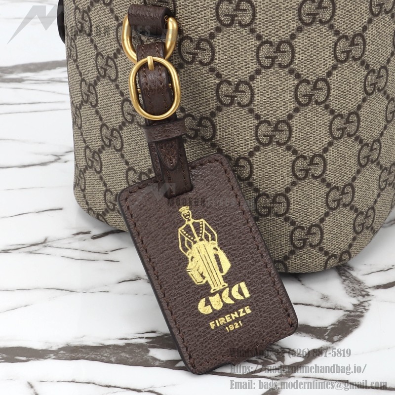 Gucci 811489 Light Brown Leather Handbag