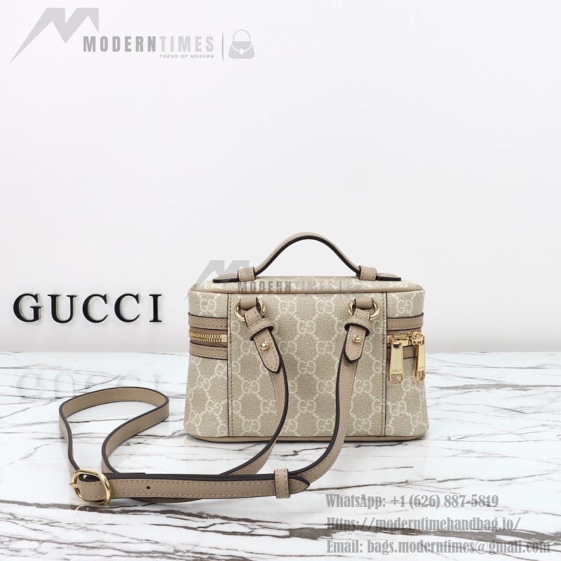 Gucci 816357 Beige Oat Leather Handbag