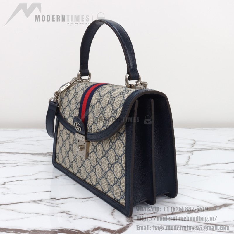 Gucci 651055 Brown Leather Handbag
