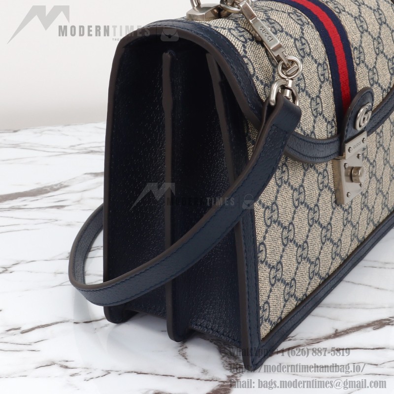 Gucci 651055 Brown Leather Handbag