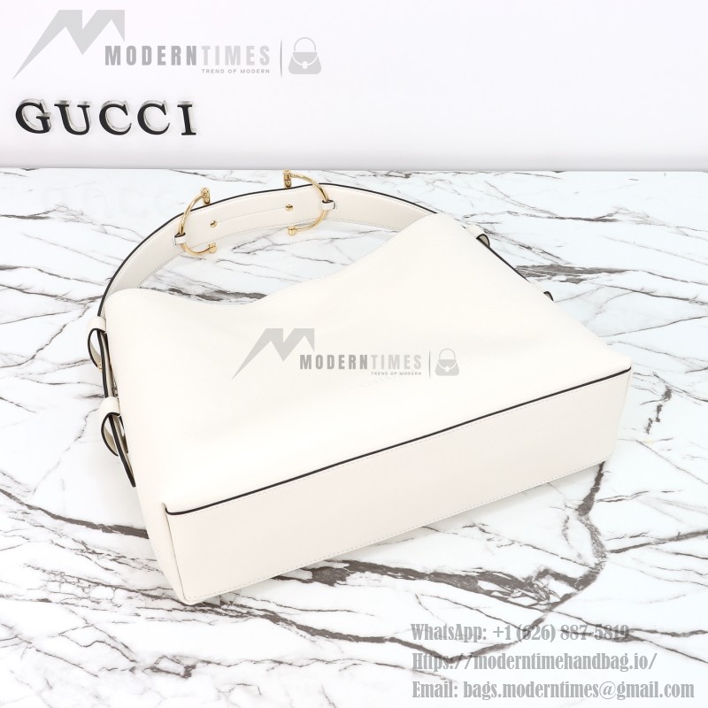 Gucci Brown Canvas Tote with Gray-Green and White Leather – Model 850926 / 850546