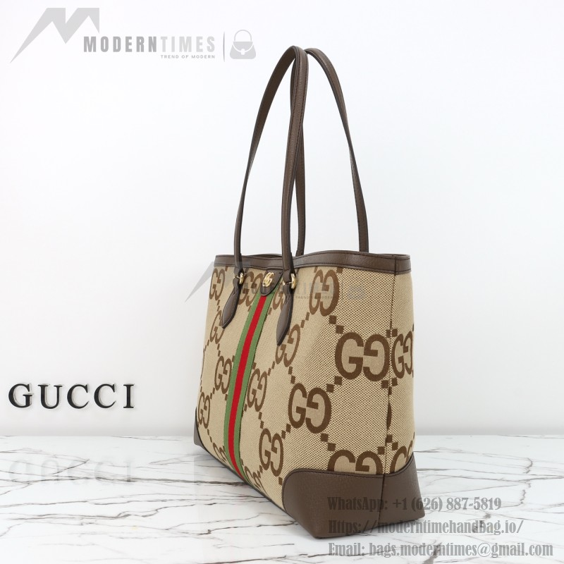 Gucci Tote Bag Replica 631685 in Blue, Beige, and Brown