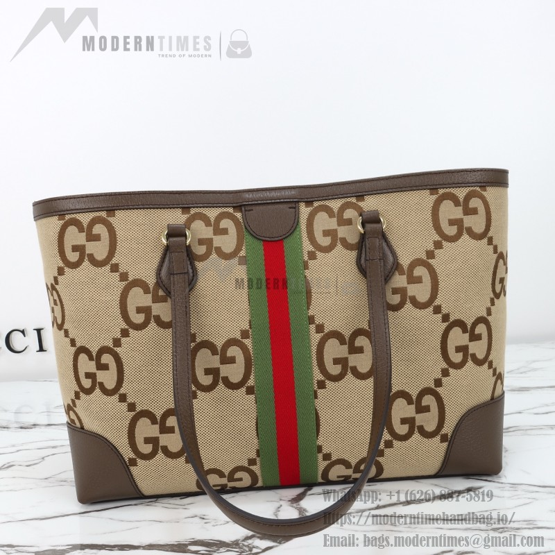 Gucci Tote Bag Replica 631685 in Blue, Beige, and Brown