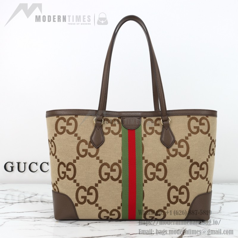 Gucci Tote Bag Replica 631685 in Blue, Beige, and Brown