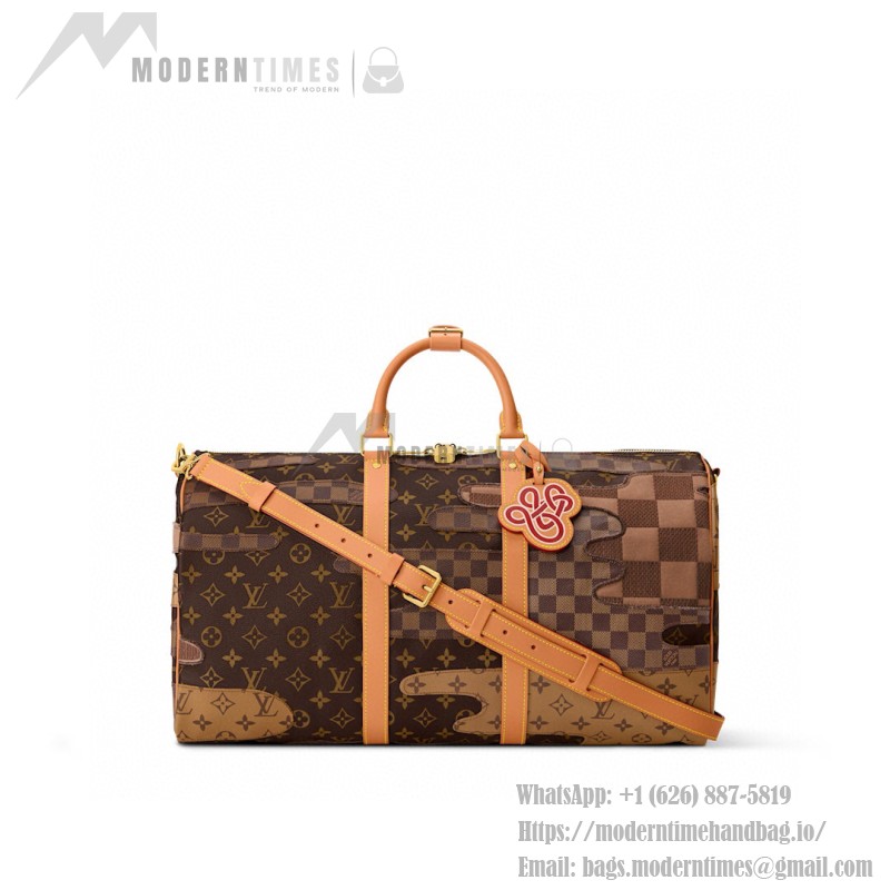 Louis Vuitton Keepall Bandoulière 50 Travel Bag M26119 Multicolor