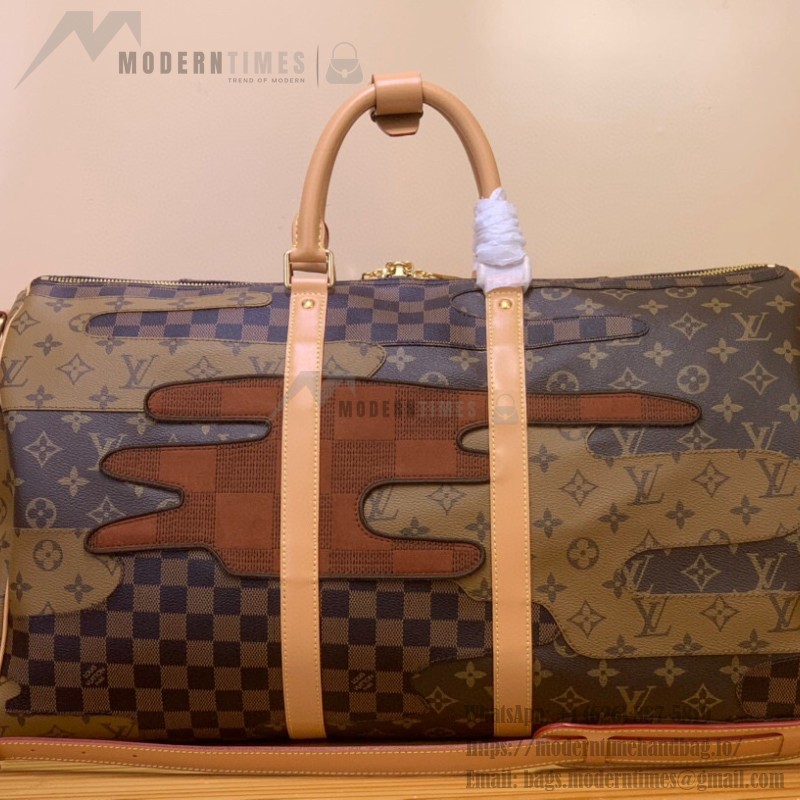 Louis Vuitton Keepall Bandoulière 50 Travel Bag M26119 Multicolor
