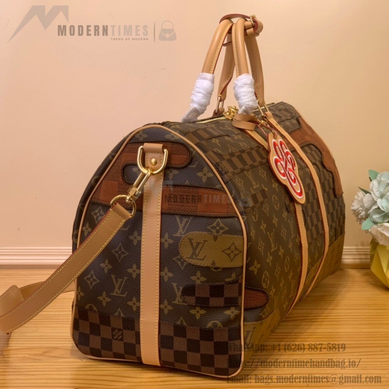 Louis Vuitton Keepall Bandoulière 50 Travel Bag M26119 Multicolor
