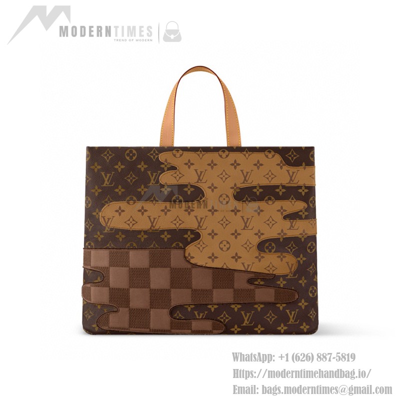 Louis Vuitton Shopper Tote Medium M15274 Replica – Multicolor Patchwork Tote Bag