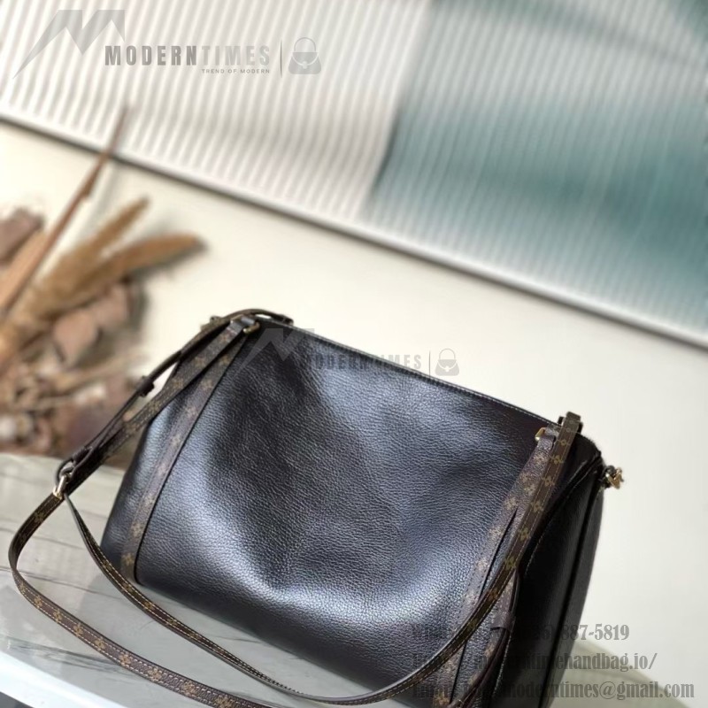 Louis Vuitton Express Medium Bag M26359 Black Oil-Wax Leather
