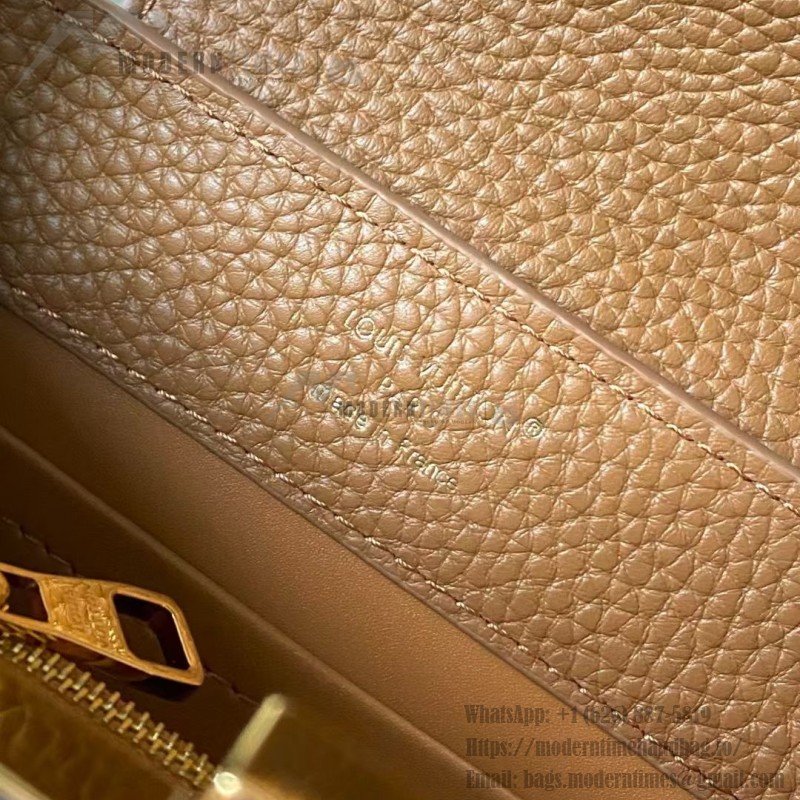 Louis Vuitton Capucines Mini M14381 Harmony Series Taurillon Leather Handbag